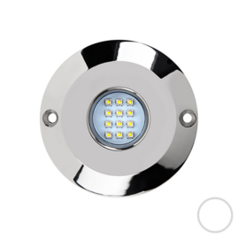 Apache J-LED Ultra Series - Single - RVS 316L - onderwater LED Light - Ultra White - IP68