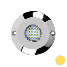 Apache J-LED Ultra Series - Single - RVS 316L - onderwater LED Light - Sunshine Yellow - IP68
