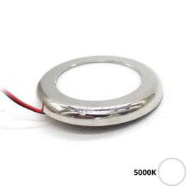 Apache J-LED - Dimbare touch LED plafonnière/plafond verlichting - 5000K - RVS 316L - IP65