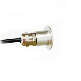 Apache J-LED - Trap en deck inbouw LED spot - 12V - Silver Aluminium - Ø 16 mm - IP67