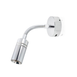 Apache J-LED - Interior series - No.03 - LED leeslamp - Touch aan/uit & dimbaar - met USB lader - warm wit - 10-30 VDC