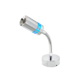 Apache J-LED - Interior series - No.03 - LED leeslamp - Touch aan/uit & dimbaar - met USB lader - warm wit - 10-30 VDC