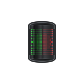 Bicolor Licht - Vierkant Navigatielicht Mini - 12V 1W - IP67 - zicht 2NM - Rood & Groen - 64.5x43x35.5 mm