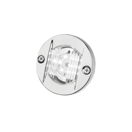LED Ronde Heklicht - 01 series - 12VDC - IP66 - zicht 2NM - koel wit - S.S.304 - Ø 22,5 x 75 mm