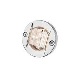 LED Ronde heklicht - 01 series - 12VDC - IP66 - zicht 2NM - warm wit - S.S.304 - Ø 22,5 x 75 mm
