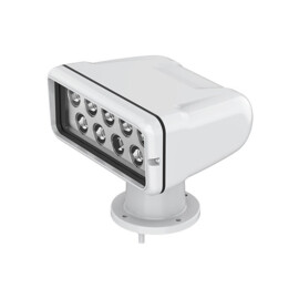 LED Zoeklicht rechthoekig – Wit 5000K – 1000 m straal – Bekabelde inbouw afstandsbediening – Aluminium behuizing – 12/24V – IP65