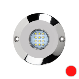 Apache PROLED Ultra Series - Single - RVS 316L - onderwater LED Light - Granade Red - IP68