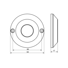 Apache PROLED Ultra Series - Single - Unterwasser-LED-Licht - Sunshine Yellow - Edelstahl 316L - IP68