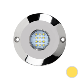 Apache PROLED Ultra Series - Single - Unterwasser-LED-Licht - Sunshine Yellow - Edelstahl 316L - IP68