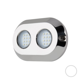 Apache PROLED Ultra Series - Duo - Unterwasser-LED-Licht - Ultra White - Edelstahl 316L - IP68