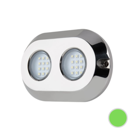 Apache PROLED Ultra Series - Duo - Unterwasser-LED-Licht - Sea Green - Edelstahl 316L - IP68