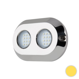 Apache PROLED Ultra Series - Duo - Unterwasser-LED-Licht - Sunshine Yellow - Edelstahl 316L - IP68