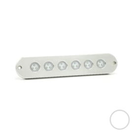 Apache PROLED Classic Series - Sextuple- Unterwasser-LED-Licht - Ultra White - Edelstahl 316L - IP68