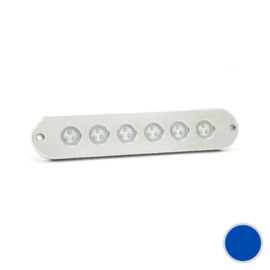 Apache PROLED Classic Series - Sextuple- Unterwasser-LED-Licht - Midnight Blue - Edelstahl 316L - IP68