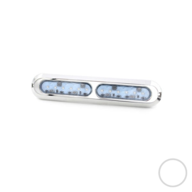 Apache PROLED Slim Series - Duo - Unterwasser-LED-Licht - Ultra White - Edelstahl 316L - IP68