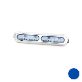 Apache PROLED Slim Series - Duo - Unterwasser-LED-Licht - Midnight Blue - Edelstahl 316L - IP68