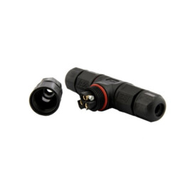 IP68 Outdoor connector T-shape M20 3-pin (8-11 mm)